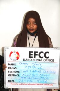 Naira abuse: EFCC detains Kannywood Star Samha Inuwa in Kano