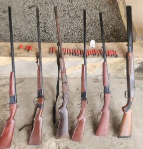 Police arrest armed suspects, recover illegal firearms in A’Ibom