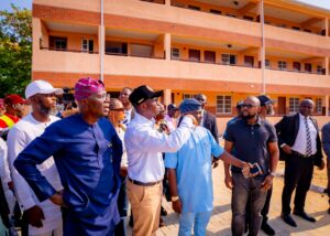 Sanwo-Olu tours mega Ajegunle School ahead of inauguration