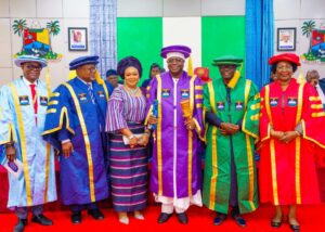 Sanwo-Olu installs Epe monarch as LASU’s sixth chancellor