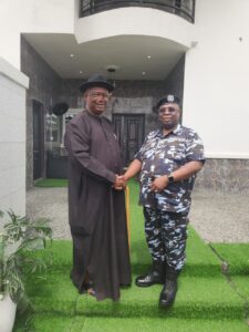 Police chief visits appeal justice, inspects new station project
