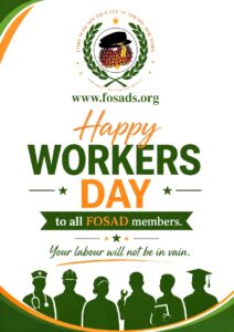 May Day: FOSAD demands better pay, lower living costs