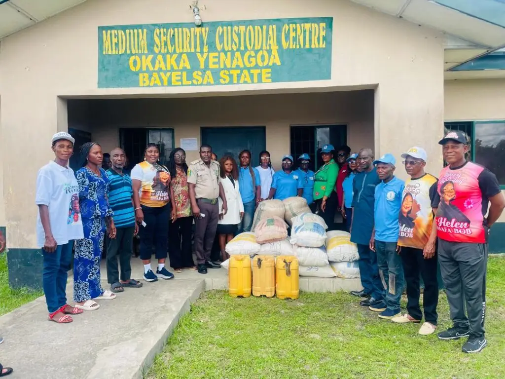 Over 100 inmates receive counselling, food support in Bayelsa