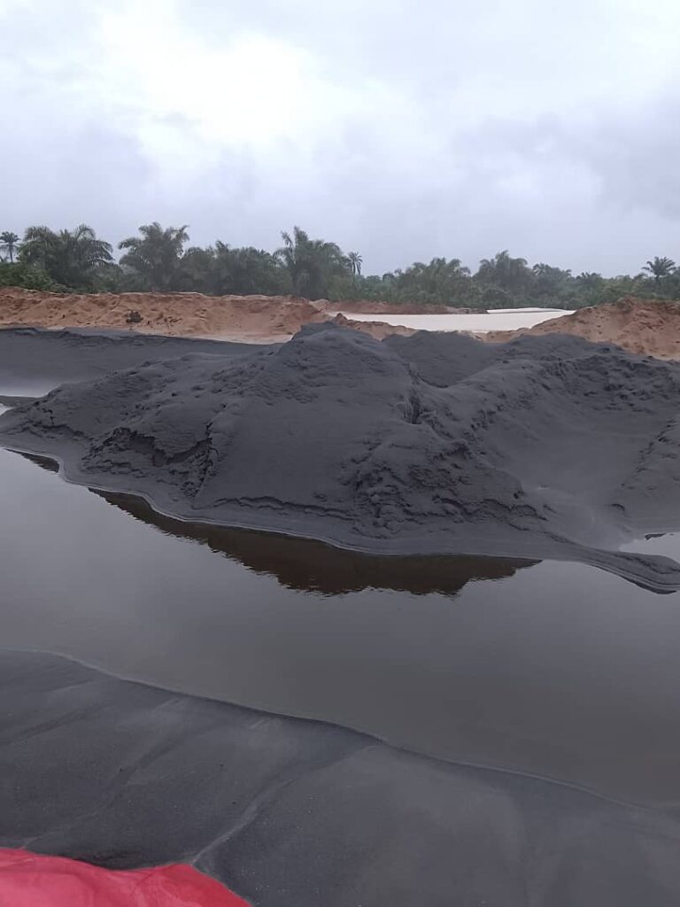 Black sand boom threatens Unyenge's survival