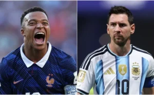 Mbappé breaks World Cup scoring record