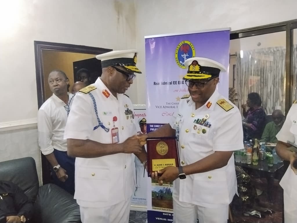 Navy honours Rear Admiral with power project in A’Ibom
