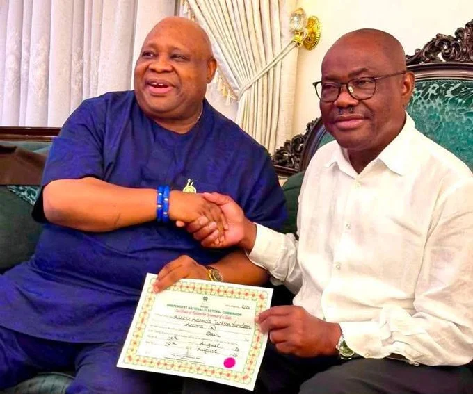 “Wike declares: Adeleke in our camp, Tinubu owns us all”
