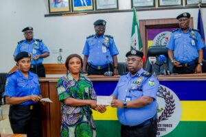 A’Ibom police present ₦39.97m cheques to fallen officers' families
