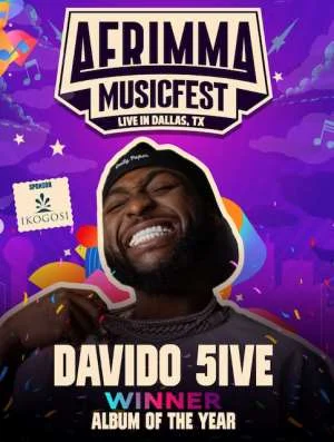 Davido, Tems lead Nigeria’s AFRIMMA 2026 triumph