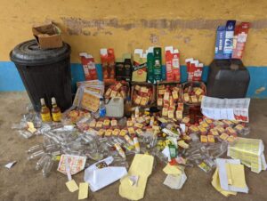Police arrest suspect, seize 120 bottles of fake gin
