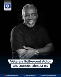 Nollywood mourns Olu Jacobs, veteran actor dies at 84