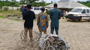 Father, son held over cable theft in Osun
