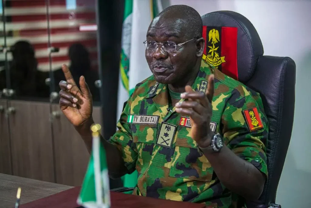 Buratai: Defence ministry received $1bn arms funds