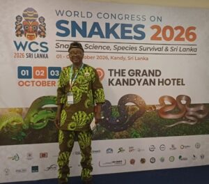 Kiyaramo celebrates Eniang at World Congress on snakes
