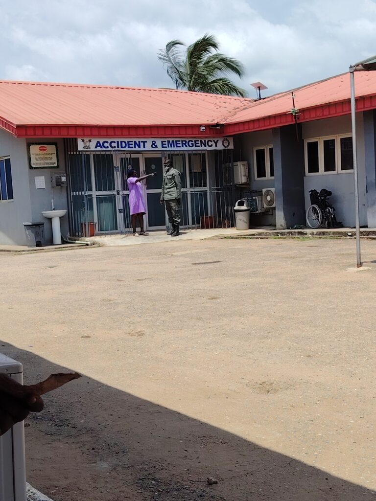 Emergency Unit of the General Hospital, Lagos State