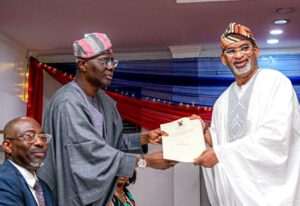 Sanwo-Olu swears in six secretaries, two commission teams